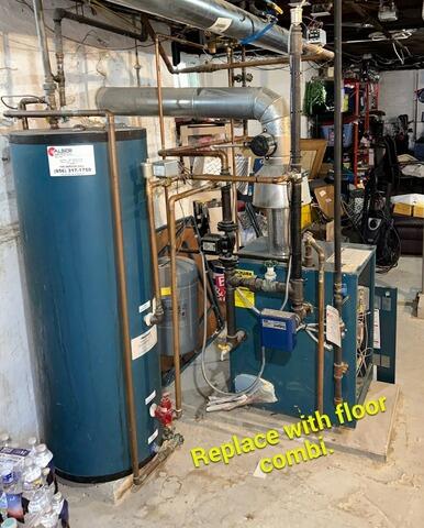 High efficiency Gas Combi Boiler Installation in Haddonfield, NJ