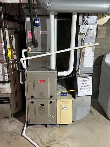 Before & After Furnace Replacement