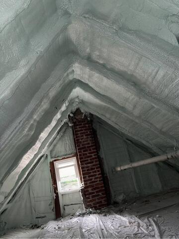 2' of Spray Foam in Binghamton, NY