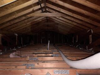 Attic transformation in Vestal, NY