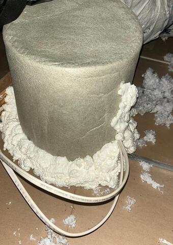 Blown-In Insulation in Hanahan, SC - Before Photo