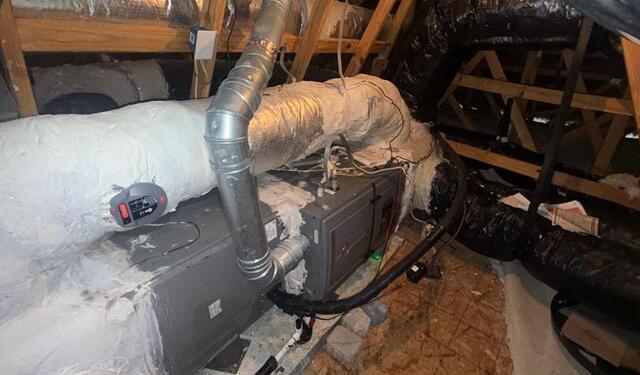 Duct Encapsulation in Hanahan, SC - Before Photo