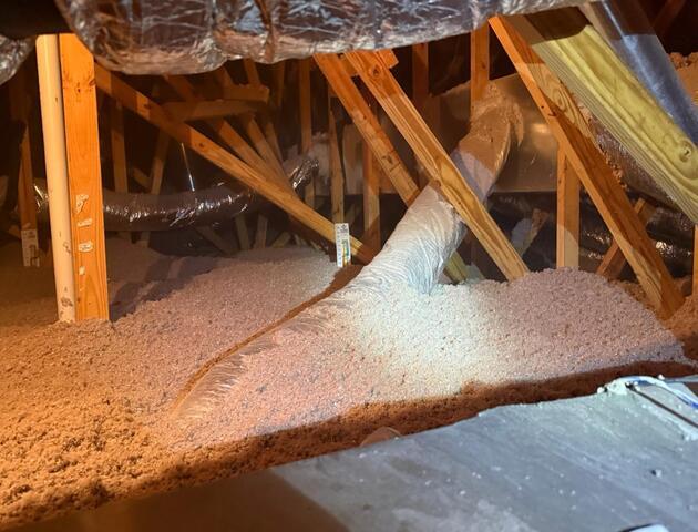 Blown-In Insulation in Murrells Inlet, SC - After Photo