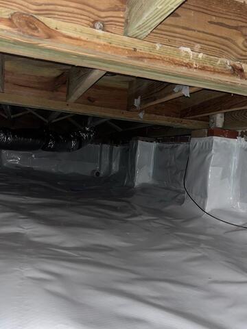 Crawlspace Insulation in Georgetown, SC - After Photo