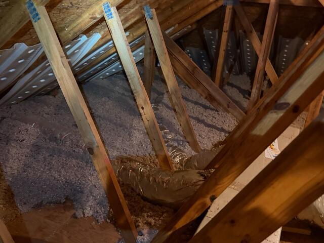 Blown-In Insulation in North Myrtle Beach, SC - After Photo