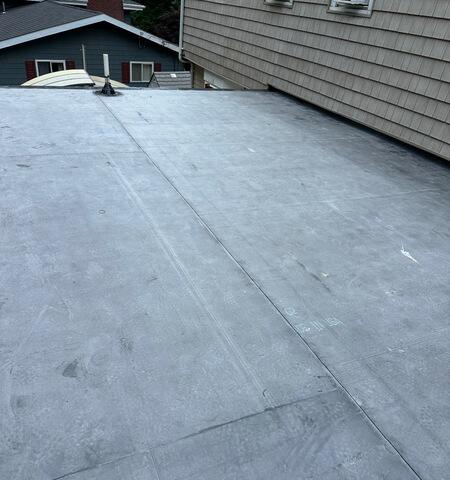 Flat Roof Replacement in Framingham, MA - After Photo