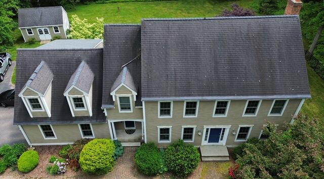 Roof Replacement in Amston, CT - Before Photo