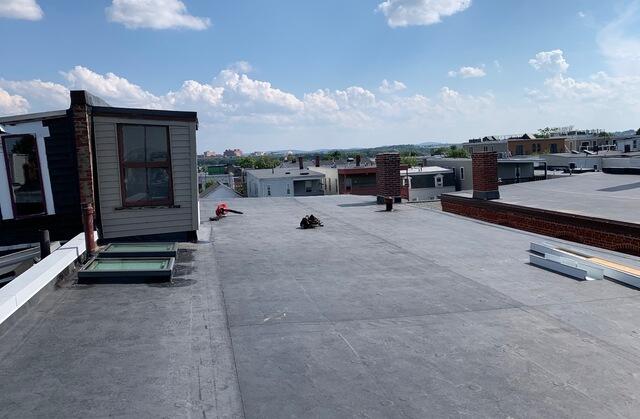 Flat Roof Replacement in South Boston, MA - After Photo