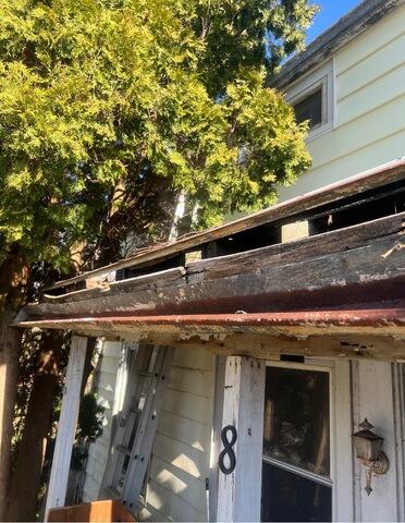 Gutter Replacement in Hopewell Junction, NY - Before Photo