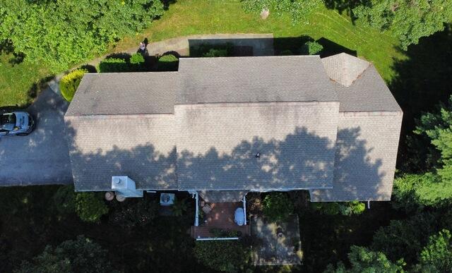 Roof Replacement in Mystic, CT - Before Photo