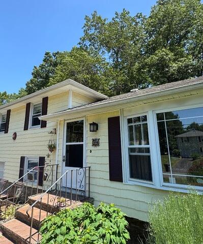 Gutter Shutter Replacement in  South Windsor, CT - Before Photo