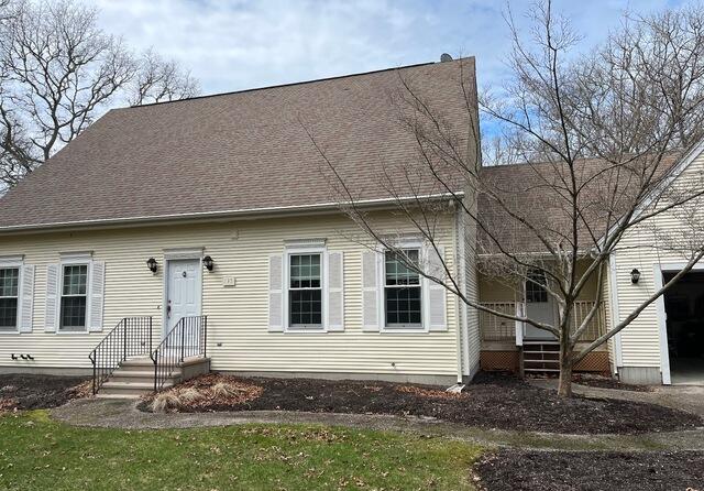 Roof Replacement in South Kingstown, RI - Before Photo