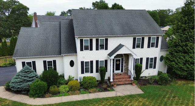 Roof Replacement in Hudson, MA - Before Photo