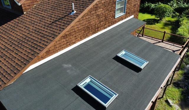 Flat Roof Replacement in Shandaken, NY - After Photo