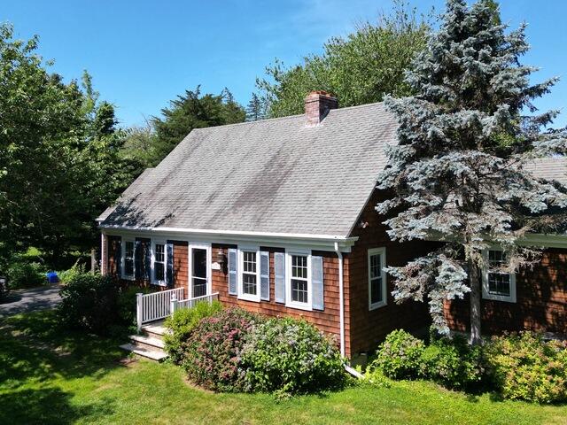 Roof Replacement in Charlestown, RI - Before Photo