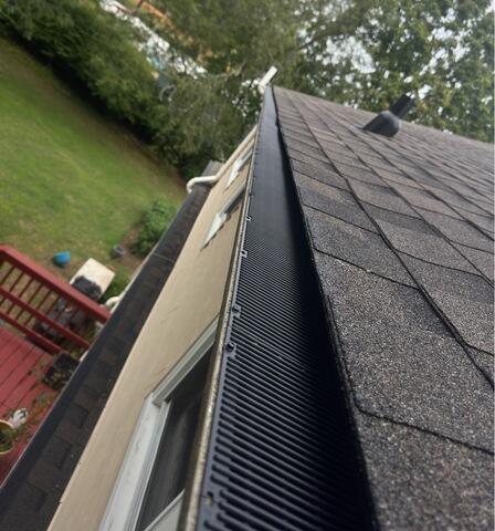 RainDrop Gutter Guard in North Kingstown, RI - After Photo