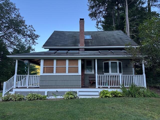 Roof Replacement in Avon, CT - Before Photo