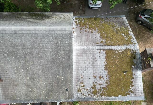 Roof Replacement in Oakdale, CT - Before Photo