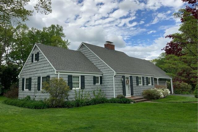 Roof Replacement in West Hartford, CT - Before Photo