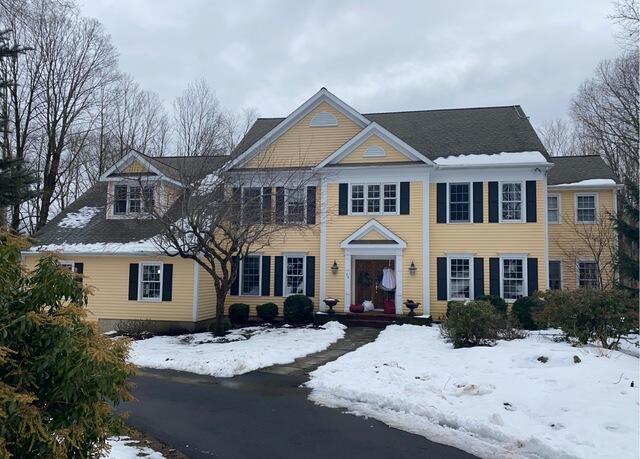 Roof Replacement in Ridgefield, CT - Before Photo