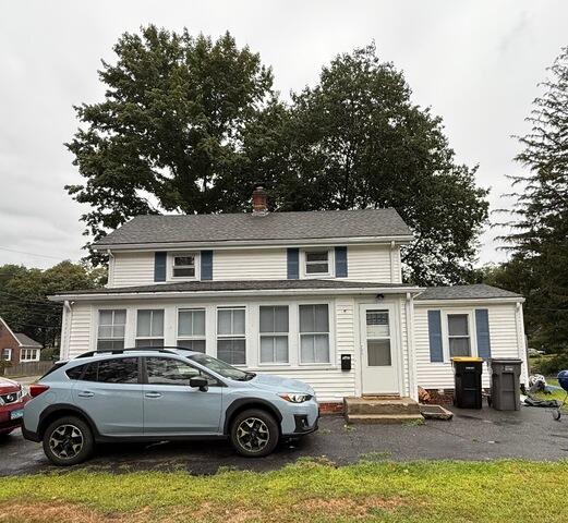 Roof Replacement in Framingham, MA - Before Photo