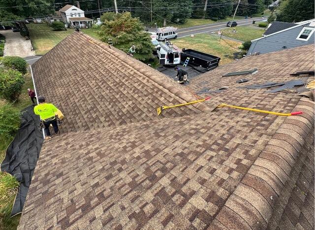 Roof Replacement in Kensington, CT - Before Photo