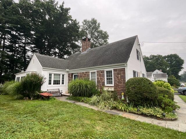 Roof Replacement in West Hartford, CT - Before Photo