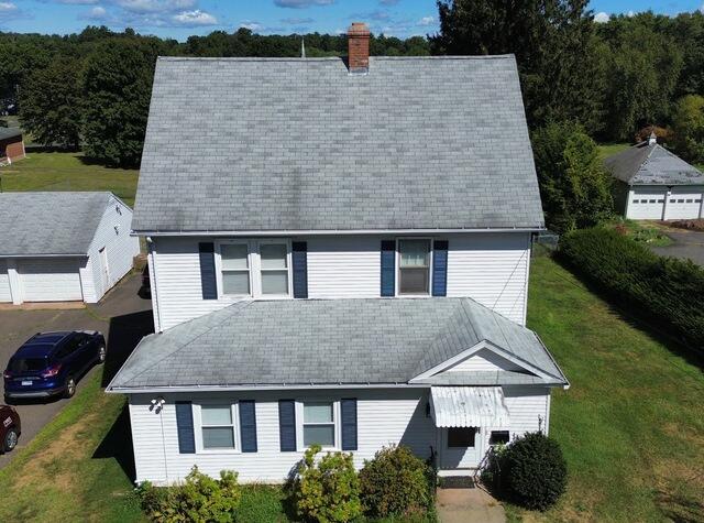 Roof Replacement in Manchester, CT - Before Photo
