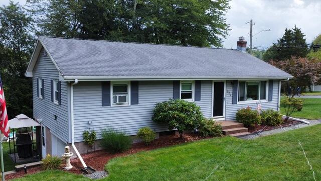 Roof Replacement in South Windsor, CT - Before Photo