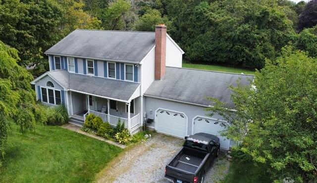 Metal Roof Replacement in Windham, CT - Before Photo