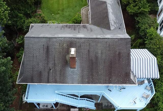Roof Replacement in Tarrytown, NY - Before Photo