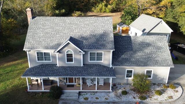 Roof Replacement in Bozrah, CT - After Photo