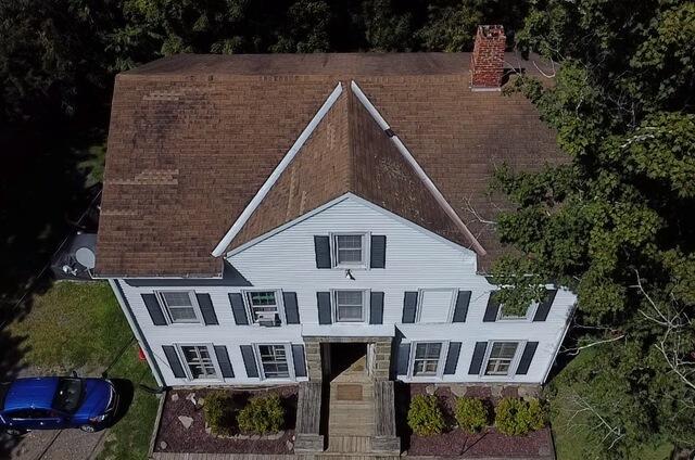 Roof Replacement in Staatsburg, NY - Before Photo