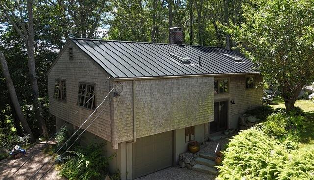 Metal Roof Replacement in Rockport, MA - After Photo