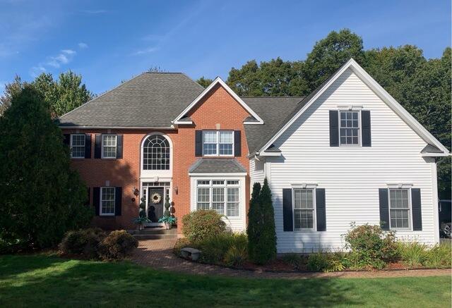 Roof Replacement in South Windsor, CT - Before Photo