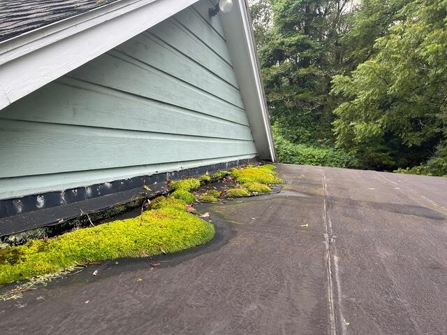 Flat Roof Replacement in Stanfordville, NY - Before Photo