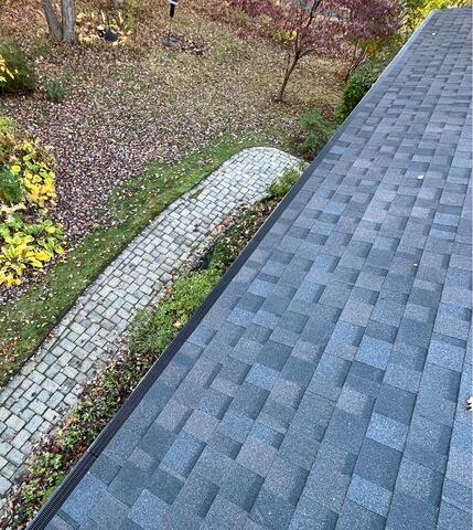 RainDrop Gutter Guard in Colchester, CT - After Photo