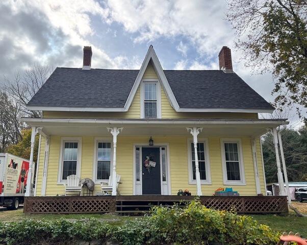 Roof Replacement in South Windham, CT - After Photo