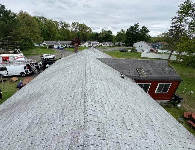 Roof Repair in South Windsor, CT - Before Photo