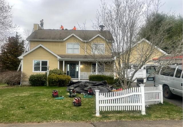Roof Replacement in Middletown, CT - Before Photo