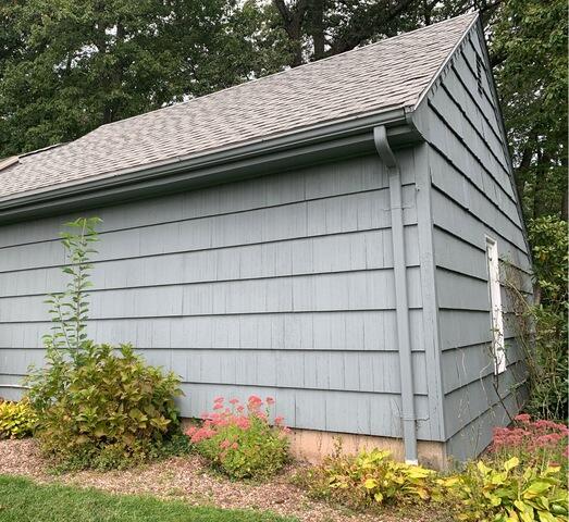 Gutter Shutter Installation in West Hartford, CT - Before Photo
