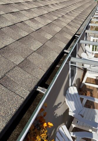 RainDrop Gutter Guard in Plymouth, MA - Before Photo