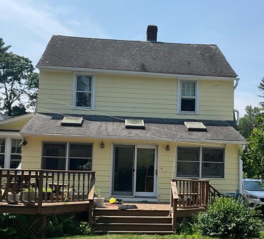 Roof Replacement in Windsor, CT - Before Photo