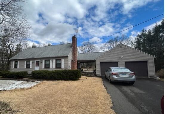 Roof Replacement in Somers, CT - Before Photo