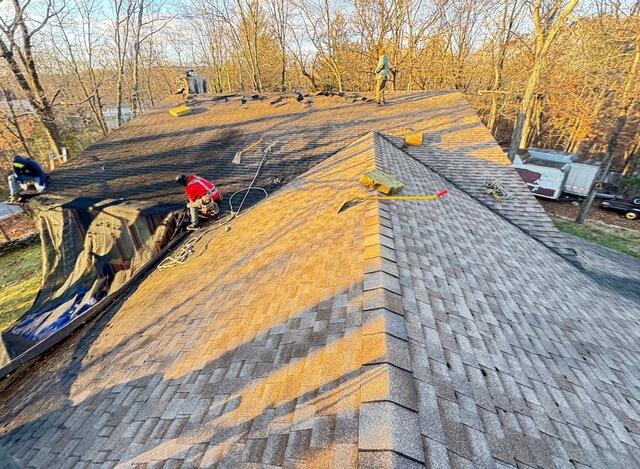 Roof Replacement in Pleasant Valley, NY - Before Photo