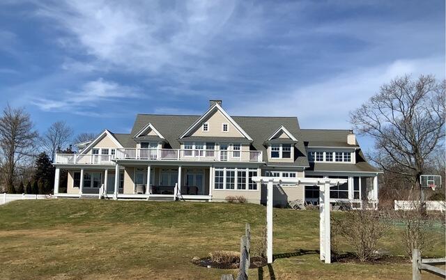 Roof Replacement in Madison, CT - Before Photo