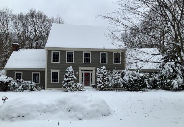 Roof Replacement in Tolland, CT - Before Photo