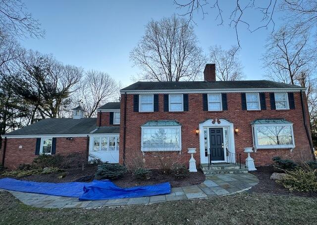 Roof Replacement in Glastonbury, CT - Before Photo