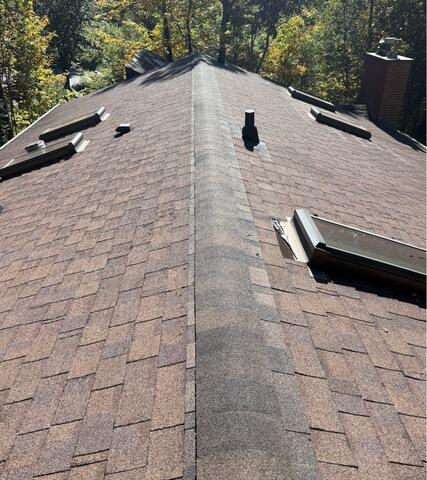 Roof Repair in Fiskdale, MA - After Photo