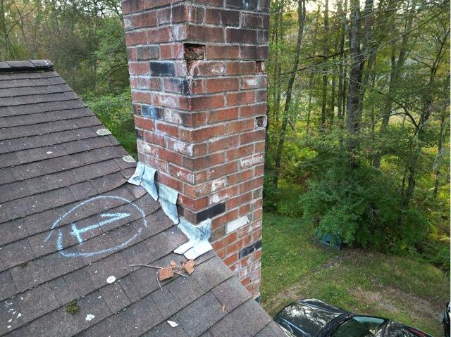 Roof Replacement in Hampton, CT - Before Photo